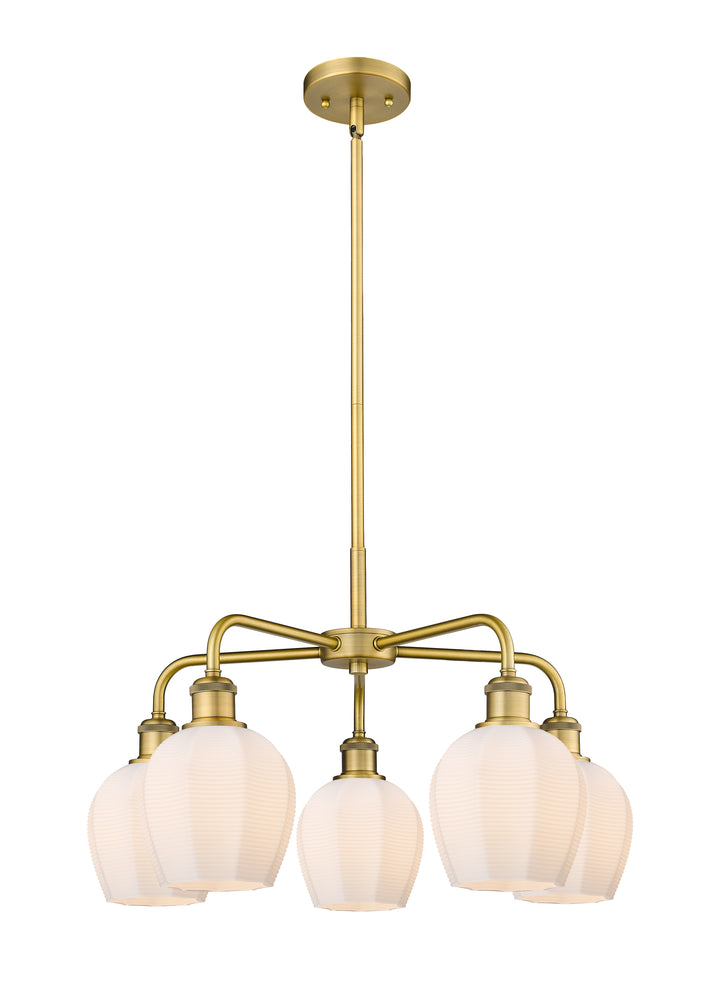 Innovations Lighting Norfolk 6" Chandelier - Brushed Brass