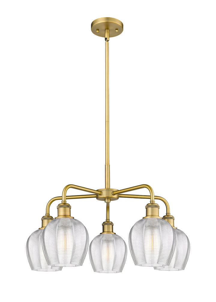 Innovations Lighting Norfolk 6" Chandelier - Brushed Brass
