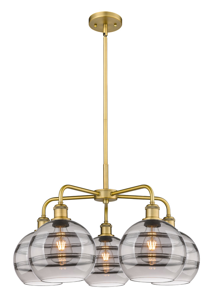 Innovations Lighting Rochester 8" Chandelier - Brushed Brass