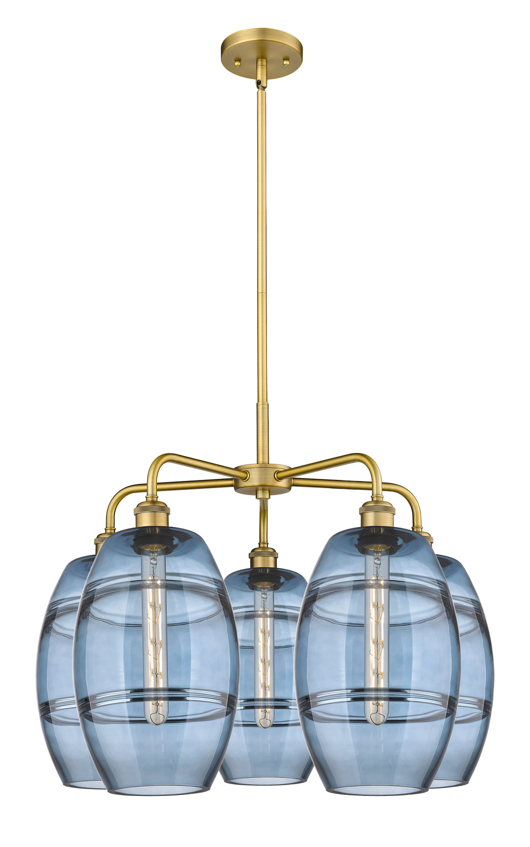 Innovations Lighting Vaz 8" Chandelier - Brushed Brass