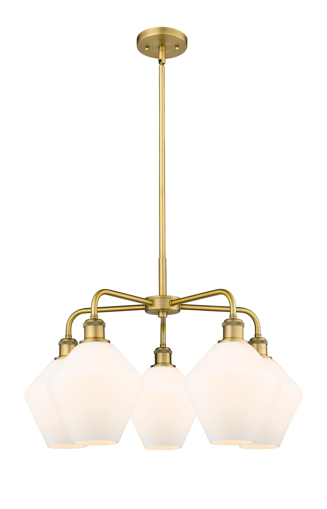 Innovations Lighting Cindyrella 8" Chandelier - Brushed Brass