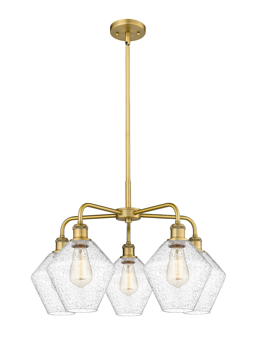 Innovations Lighting Cindyrella 8" Chandelier - Brushed Brass