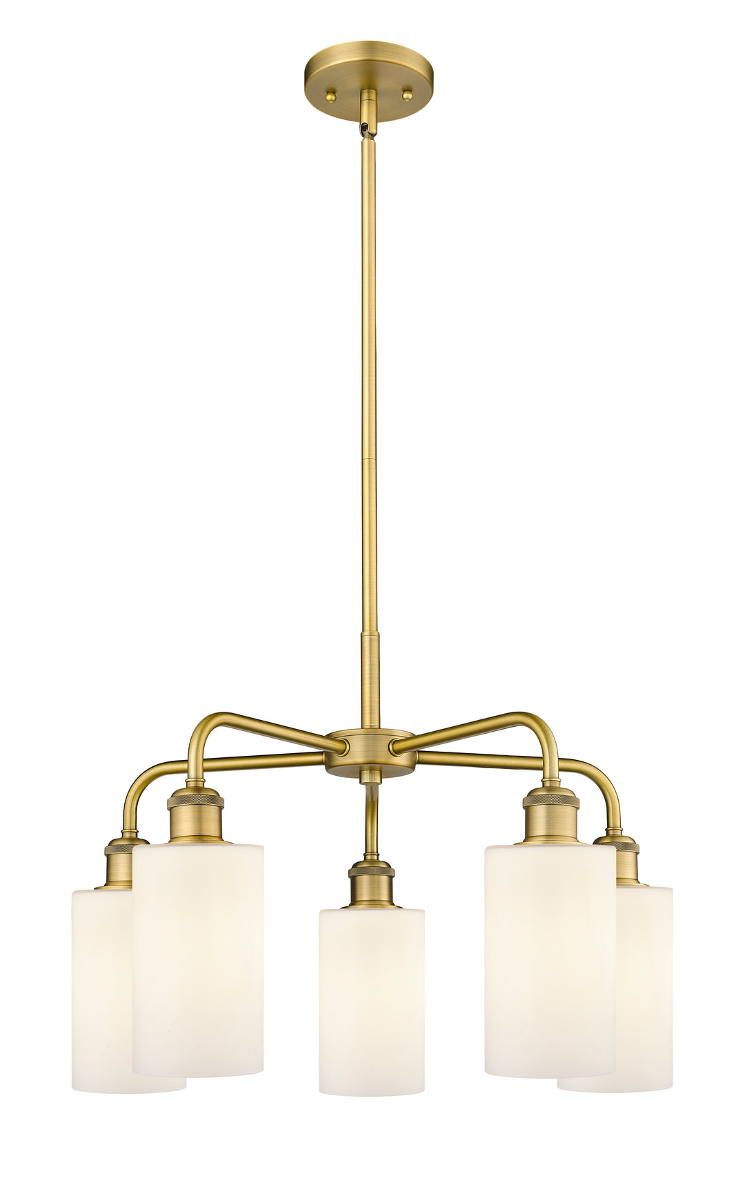 Innovations Lighting Clymer 4" Chandelier - Brushed Brass