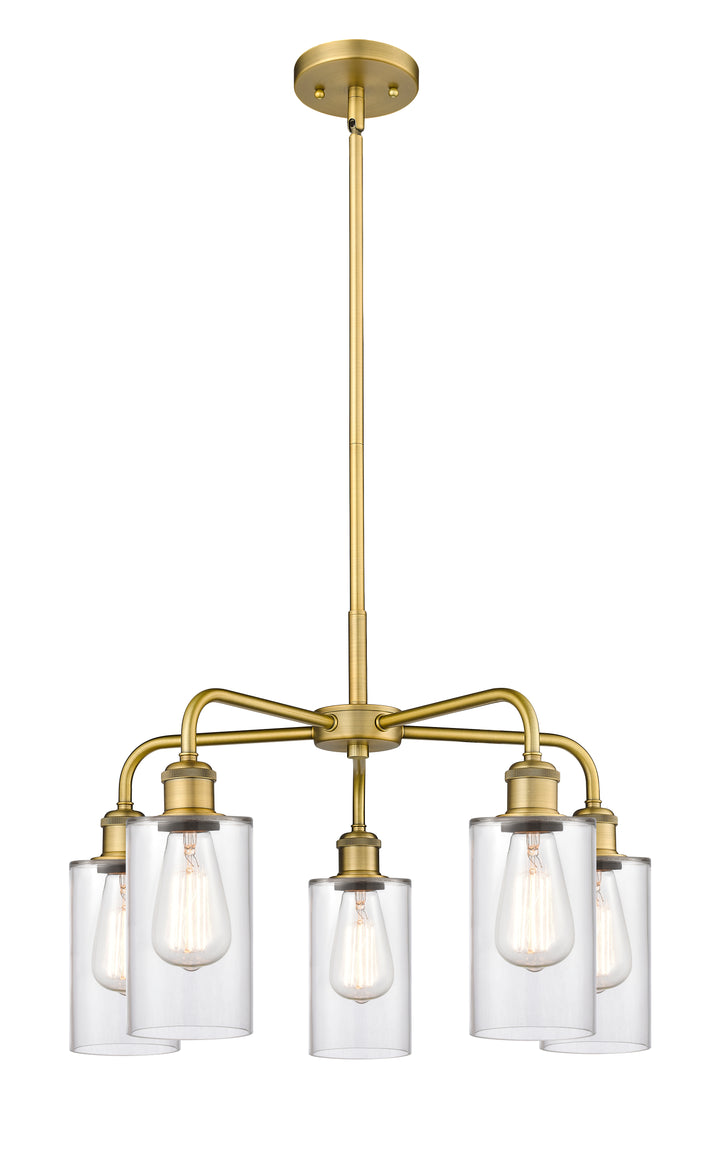 Innovations Lighting Clymer 4" Chandelier - Brushed Brass