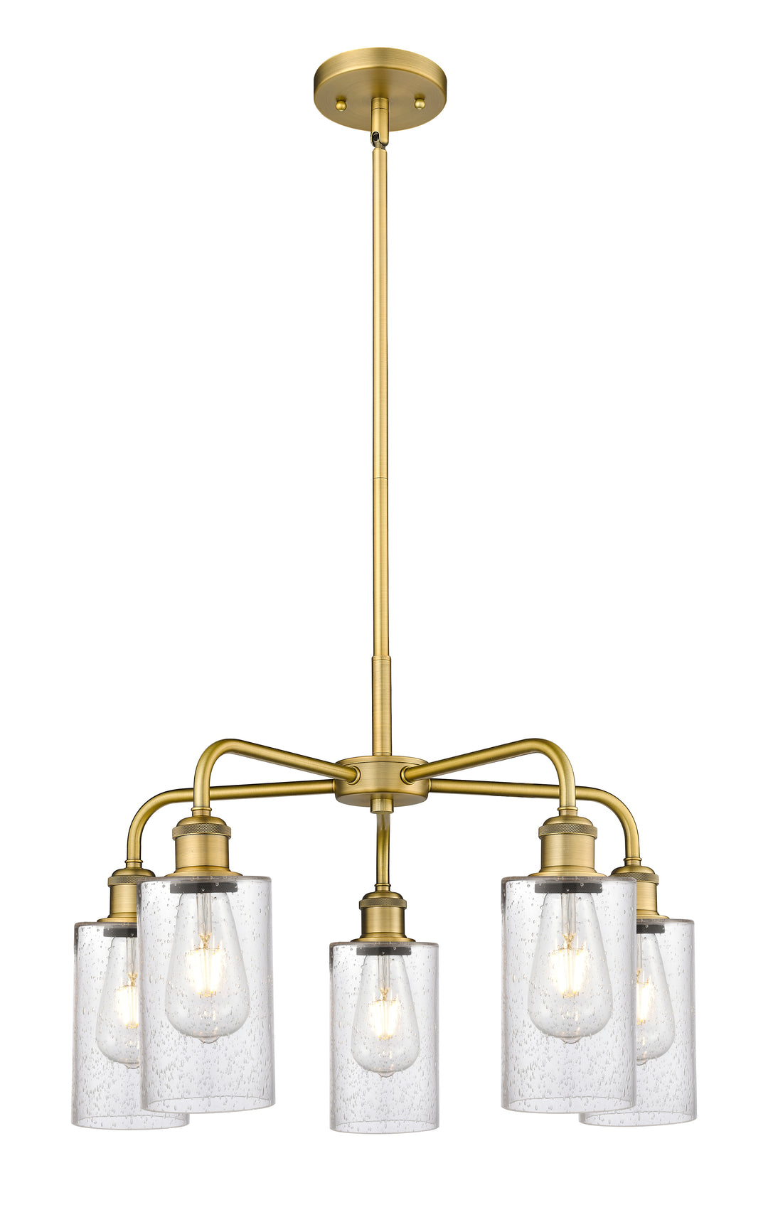 Innovations Lighting Clymer 4" Chandelier - Brushed Brass