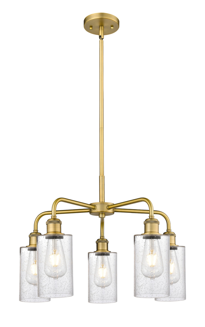 Innovations Lighting Clymer 4" Chandelier - Brushed Brass