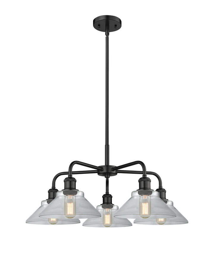 Innovations Lighting Orwell 9" Chandelier - Matte Black