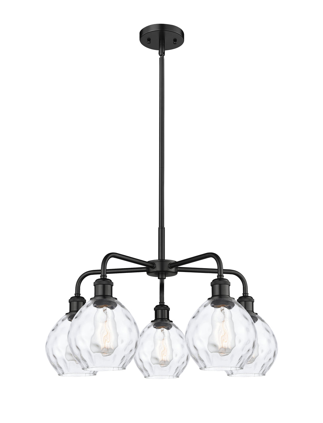 Innovations Lighting Waverly 6" Chandelier - Matte Black