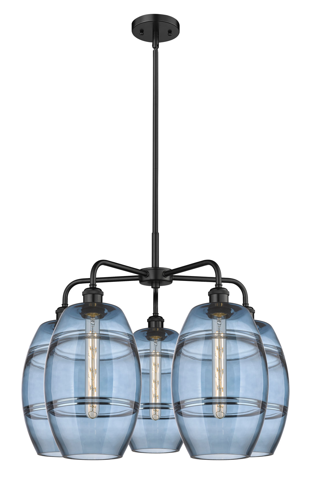 Innovations Lighting Vaz 8" Chandelier - Matte Black