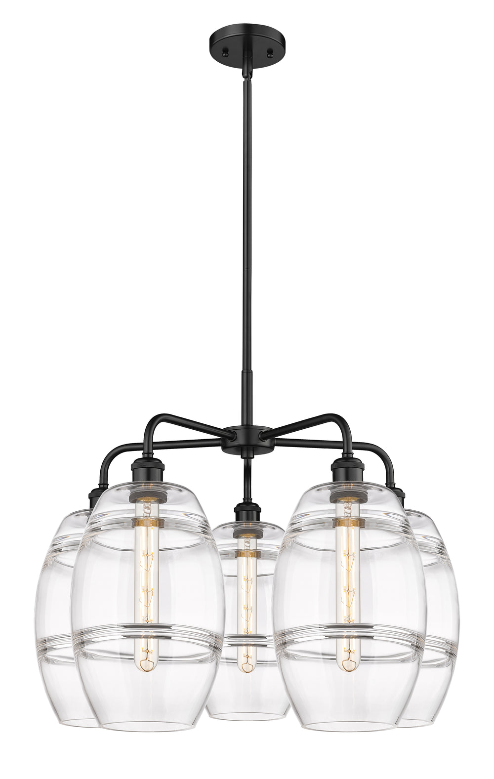 Innovations Lighting Vaz 8" Chandelier - Matte Black
