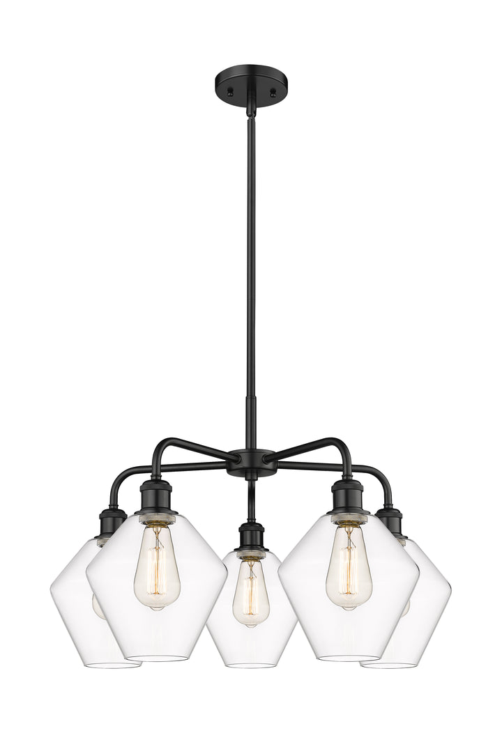 Innovations Lighting Cindyrella 8" Chandelier - Matte Black