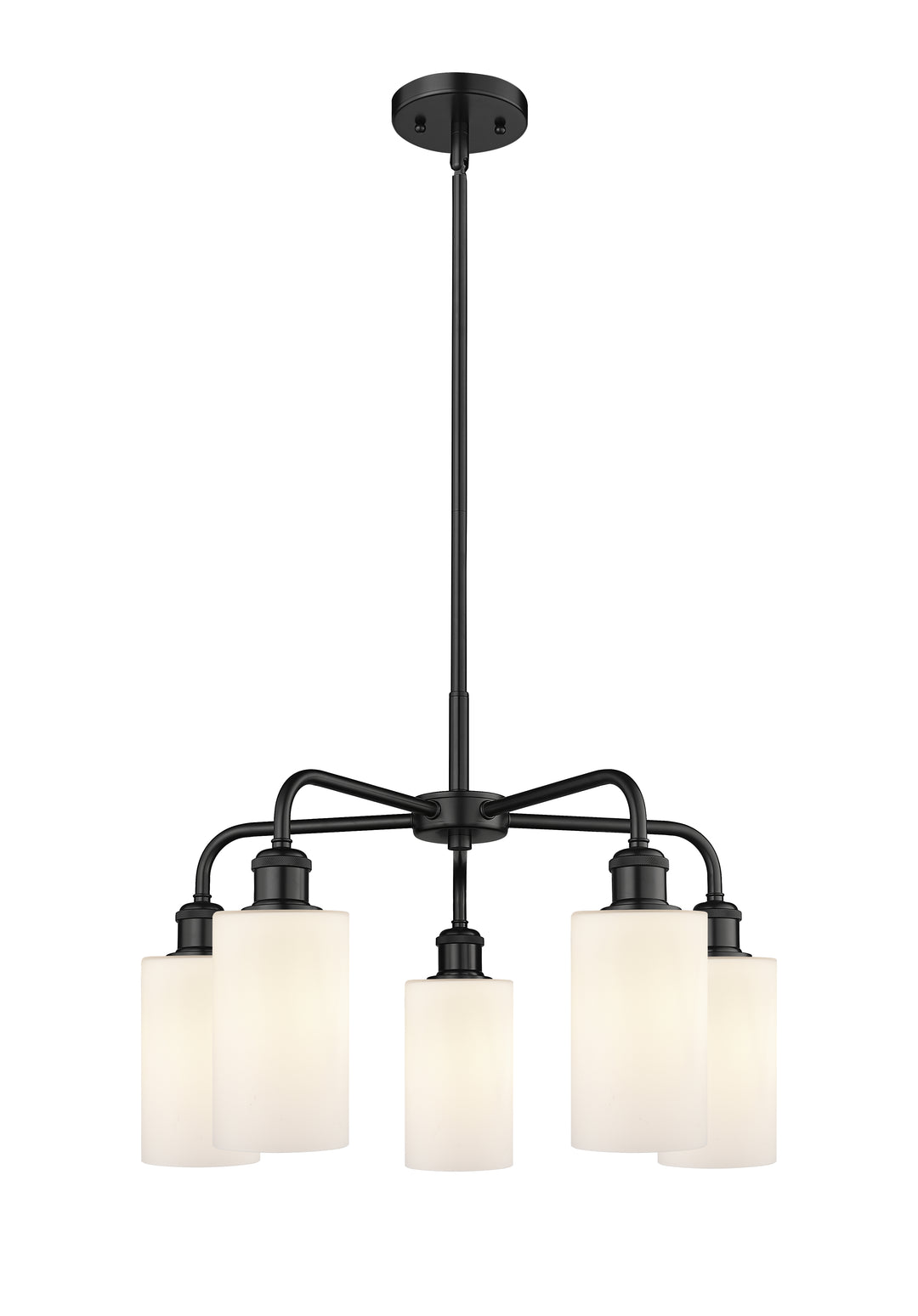 Innovations Lighting Clymer 4" Chandelier - Matte Black