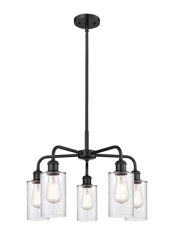 Innovations Lighting Clymer 4" Chandelier - Matte Black