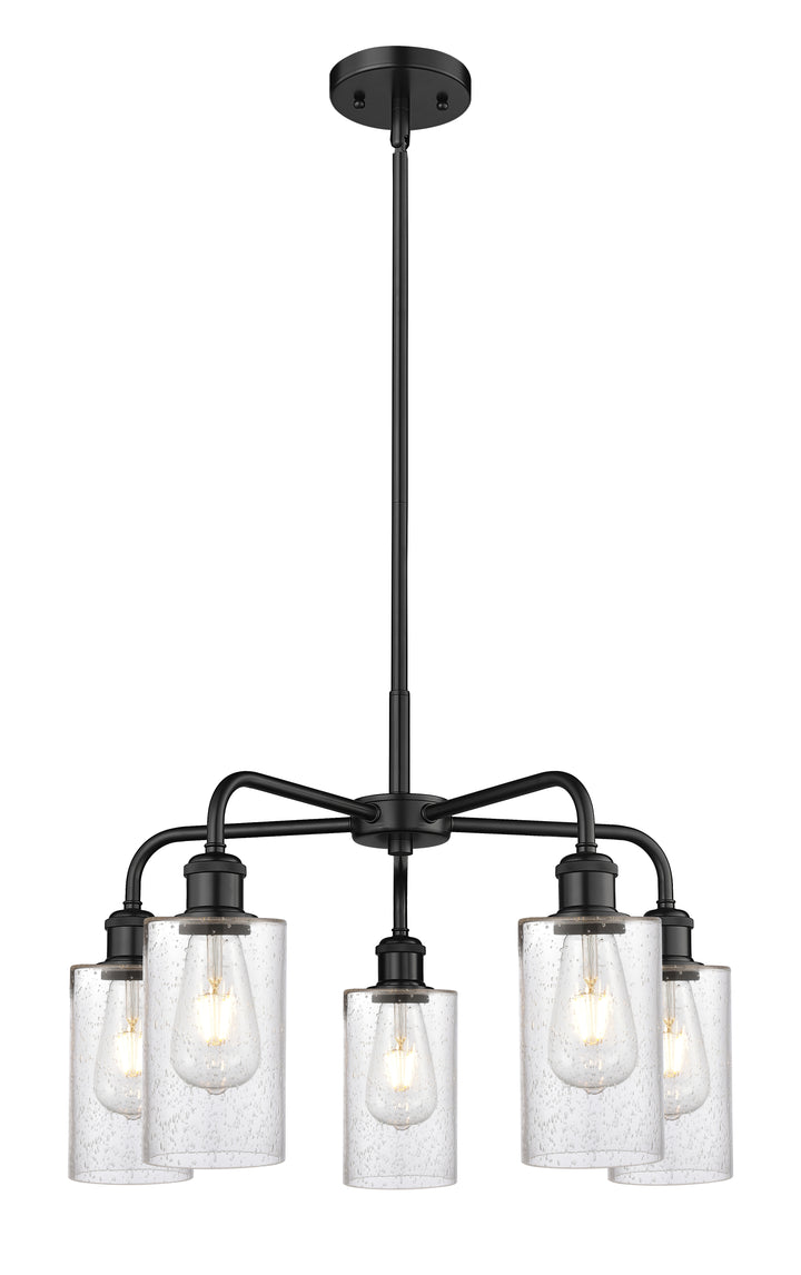 Innovations Lighting Clymer 4" Chandelier - Matte Black