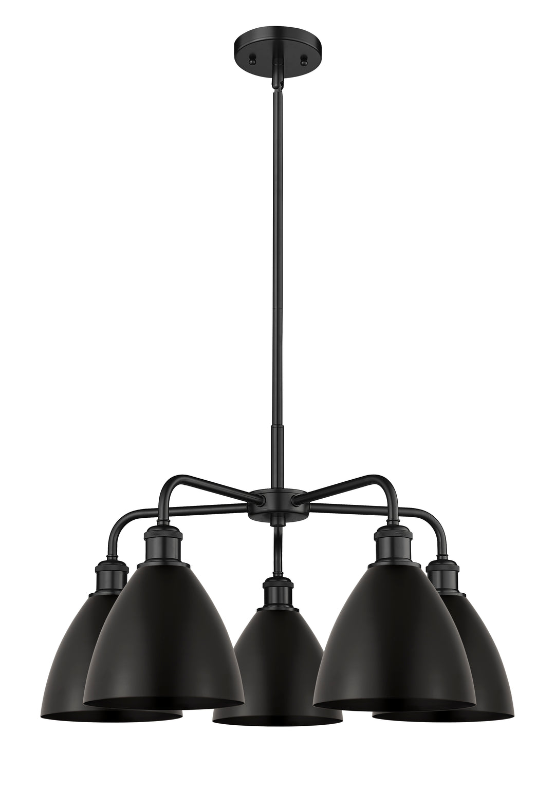 Innovations Lighting Bristol 7.5" Chandelier - Matte Black Chandeliers Innovations Lighting Default Title  