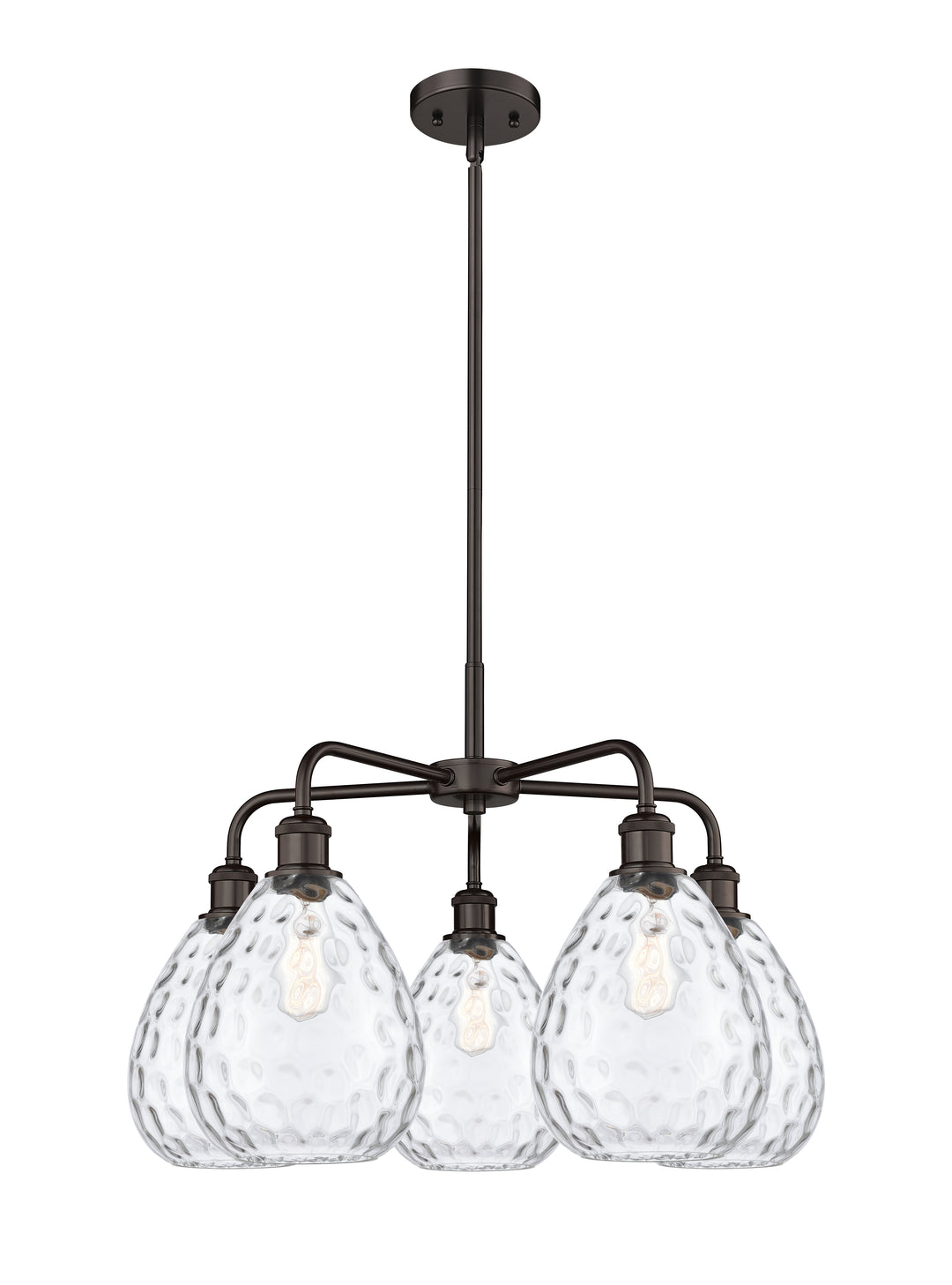 Innovations Lighting Waverly 8" Chandelier - Oil Rubbed Bronze