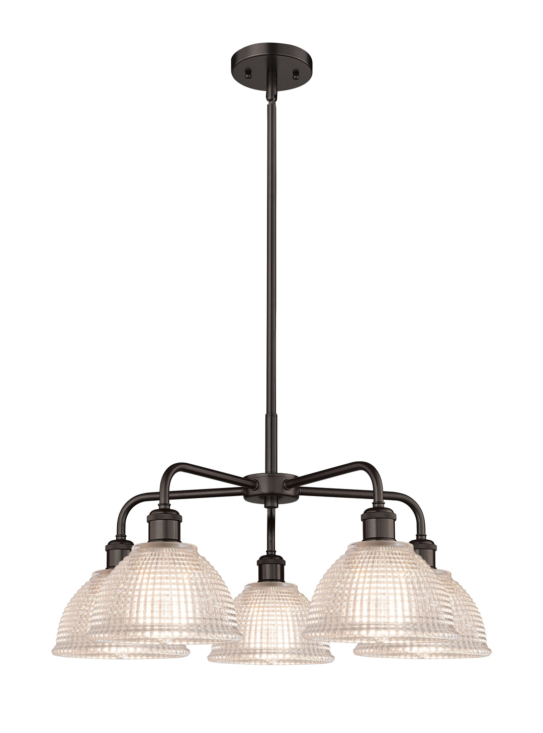 Innovations Lighting Arietta 8" Chandelier Chandeliers Innovations Lighting Oil Rubbed Bronze Clear ; Glass Type: Transparent 