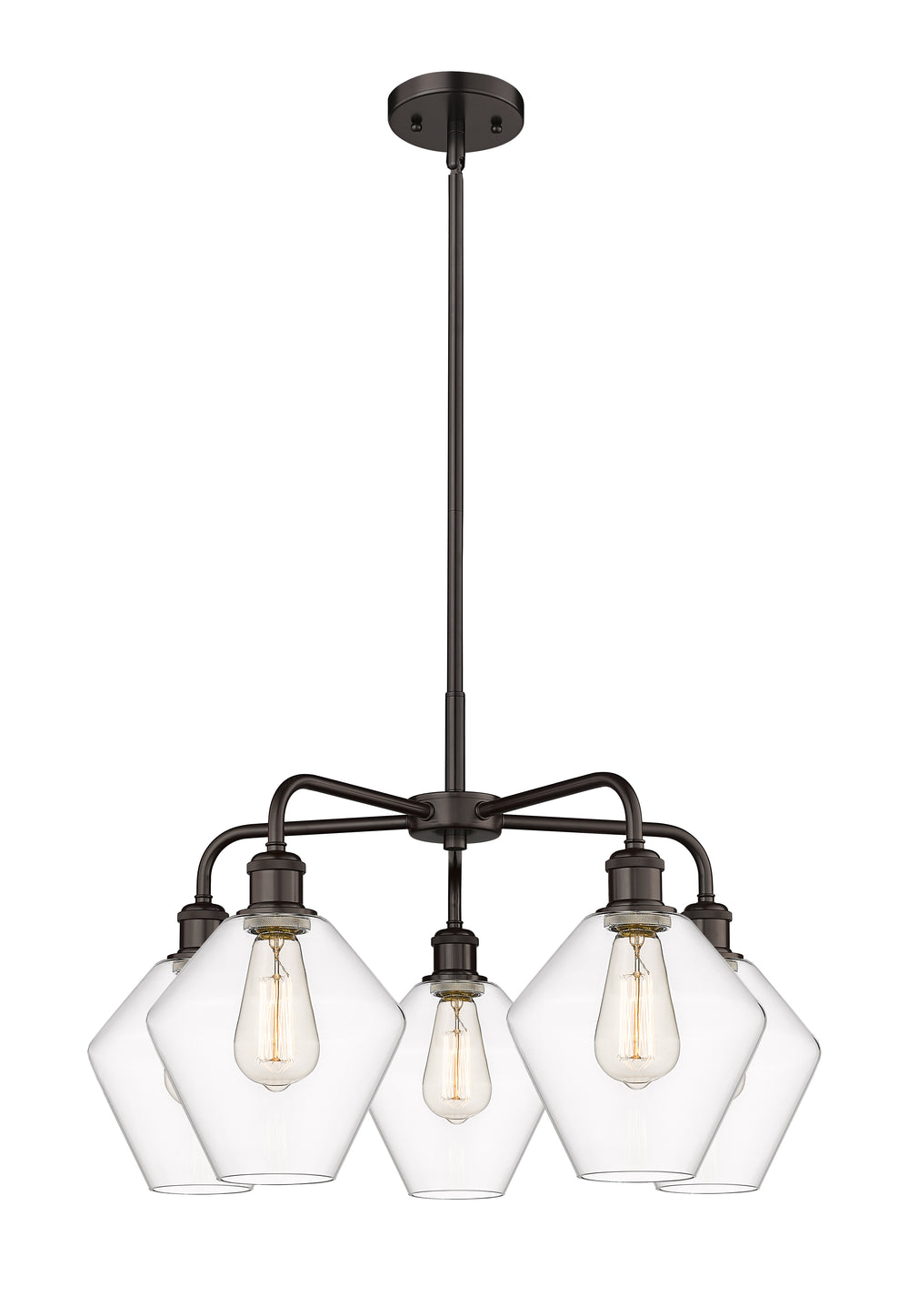 Innovations Lighting Cindyrella 8" Chandelier - Oil Rubbed Bronze
