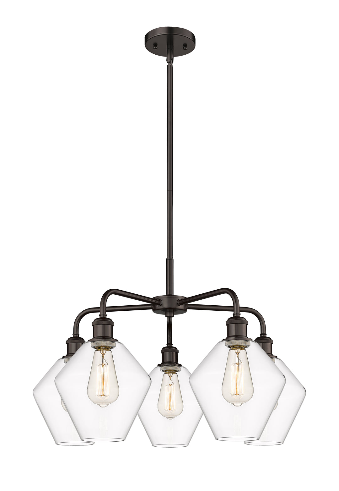 Innovations Lighting Cindyrella 8" Chandelier - Oil Rubbed Bronze