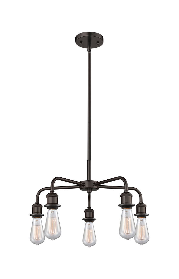 Innovations Lighting Ballston Chandelier Chandeliers Innovations Lighting Oil Rubbed Bronze  