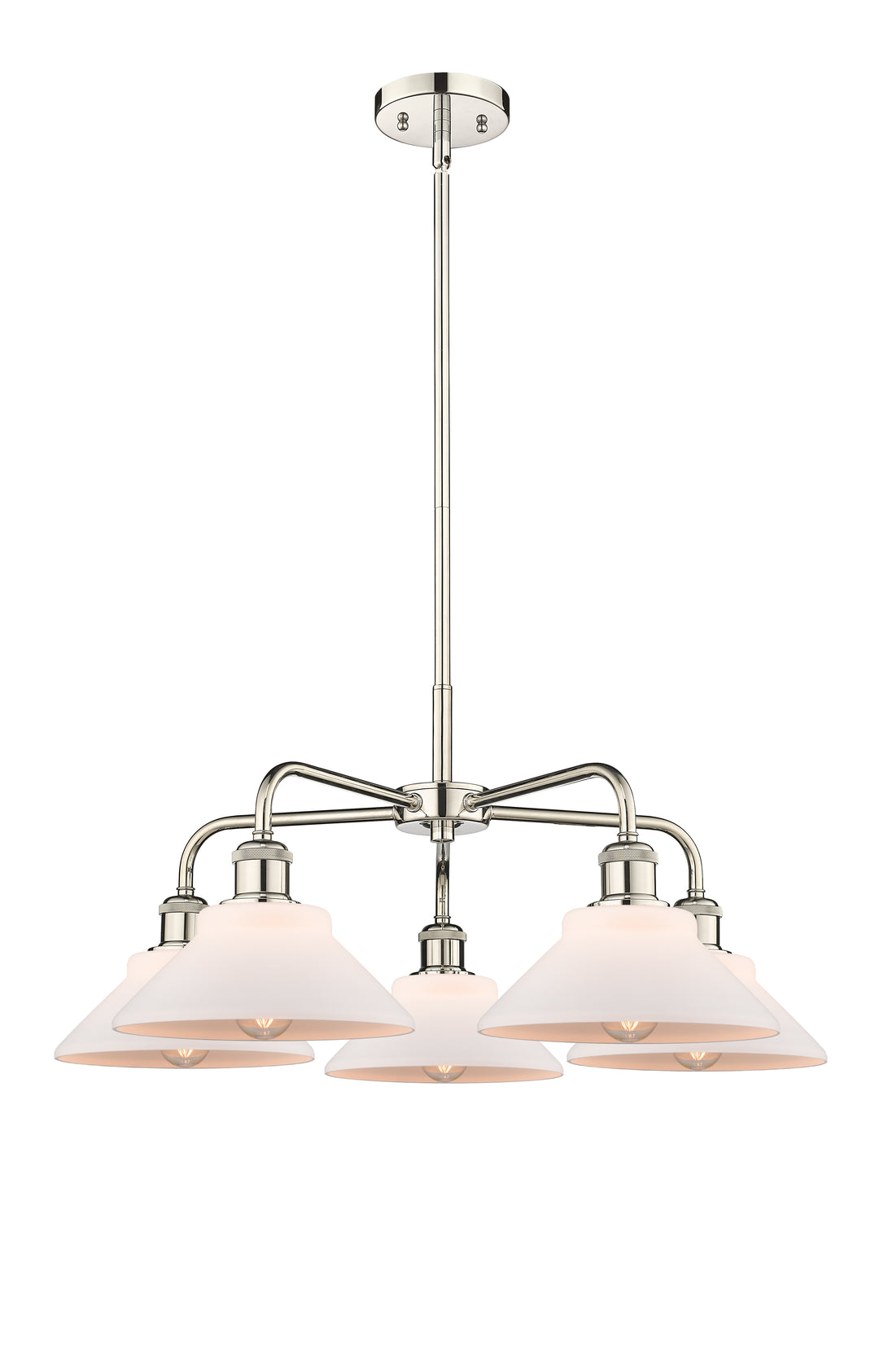 Innovations Lighting Orwell 9" Chandelier - Polished Nickel