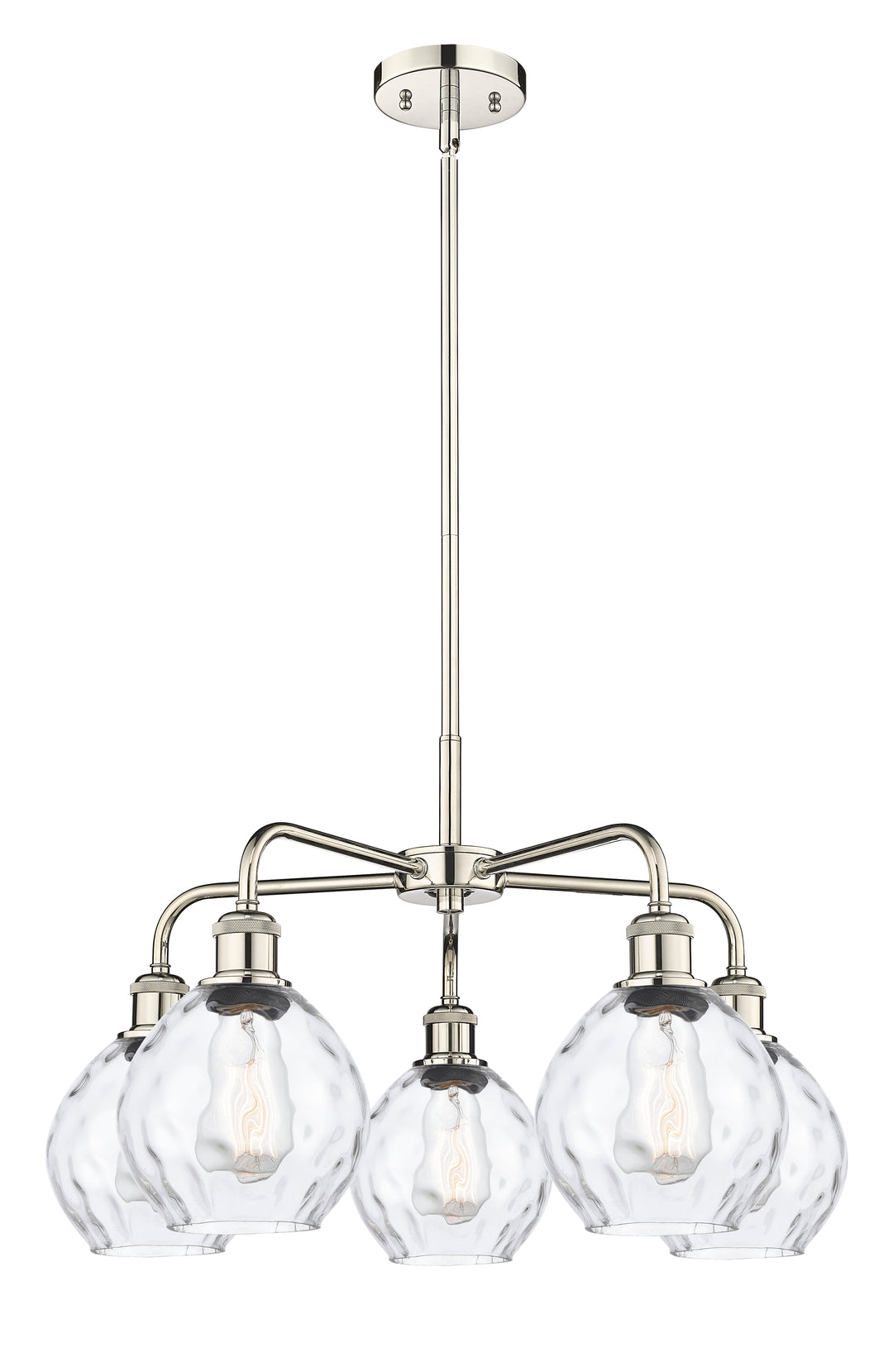 Innovations Lighting Waverly 6" Chandelier - Polished Nickel
