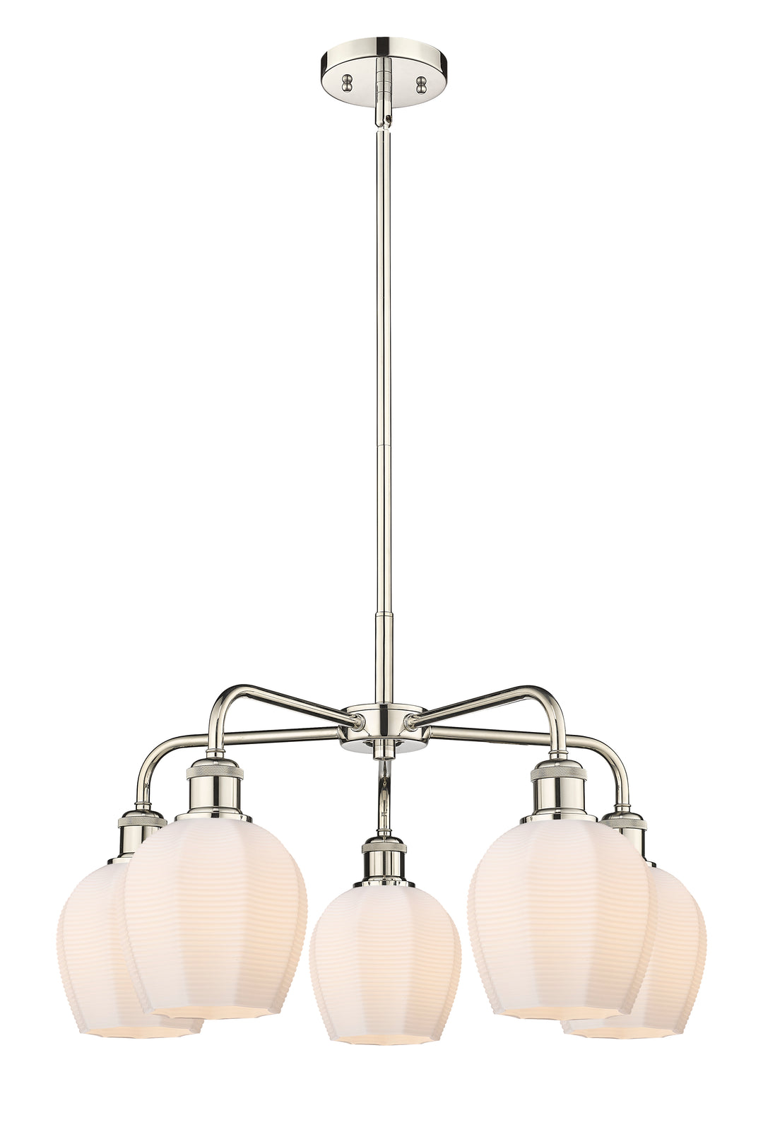 Innovations Lighting Norfolk 6" Chandelier - Polished Nickel