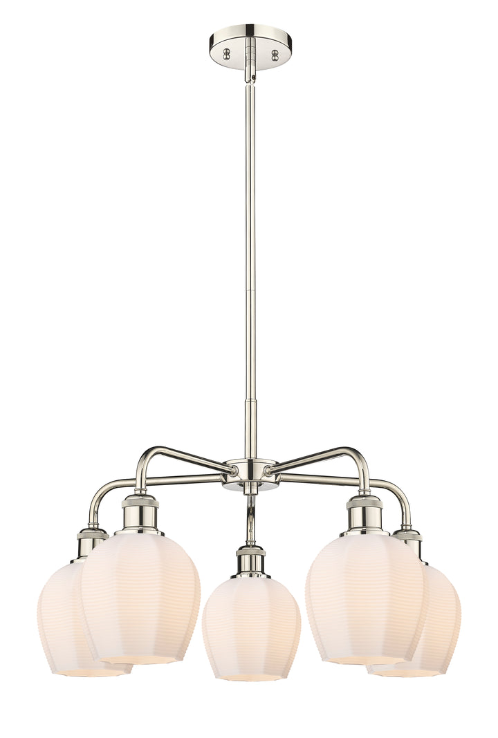 Innovations Lighting Norfolk 6" Chandelier - Polished Nickel