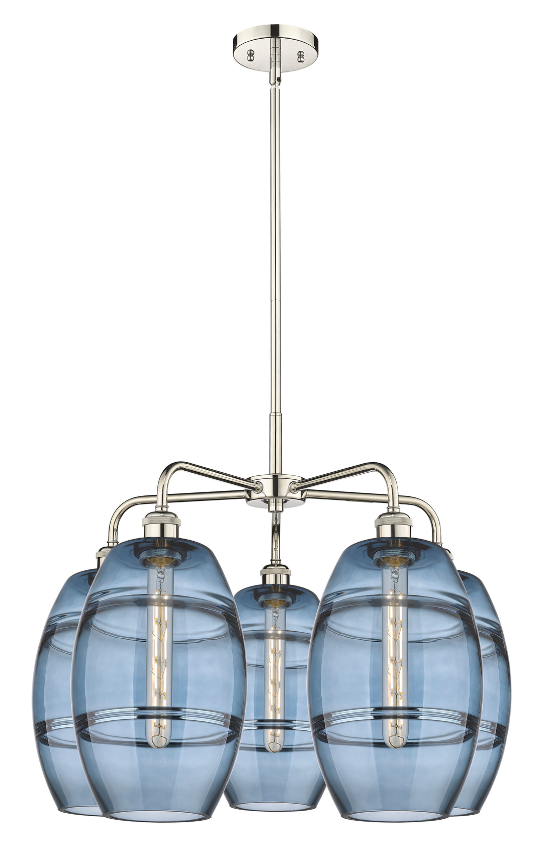Innovations Lighting Vaz 8" Chandelier - Polished Nickel