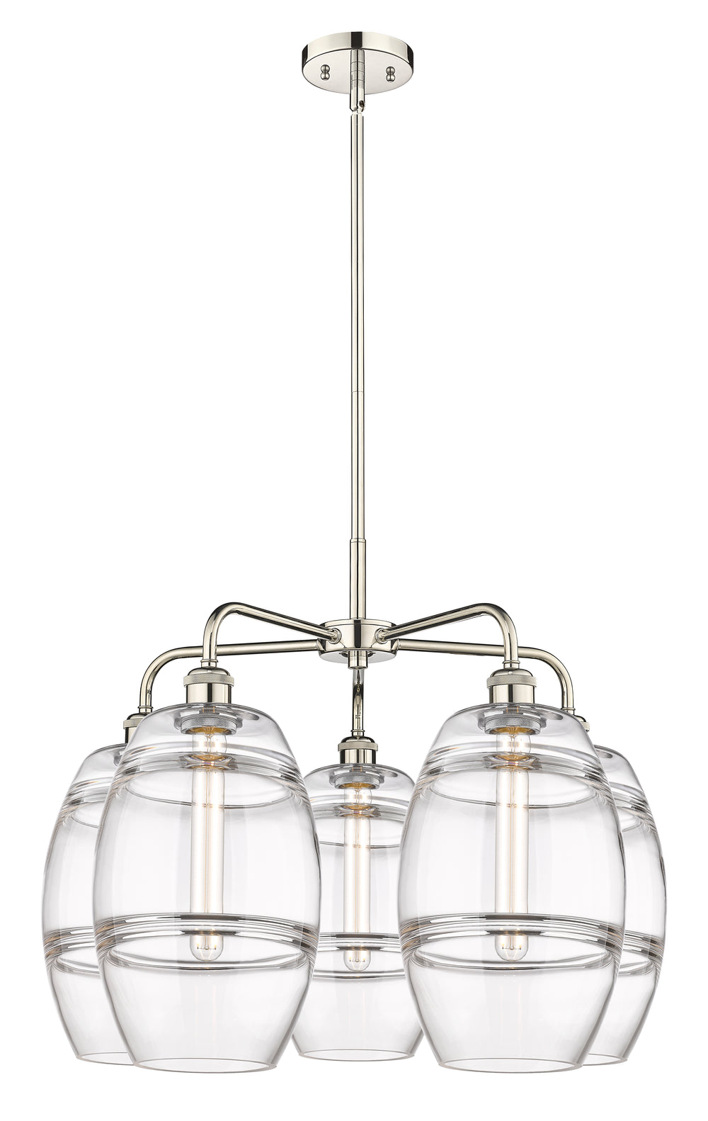 Innovations Lighting Vaz 8" Chandelier - Polished Nickel