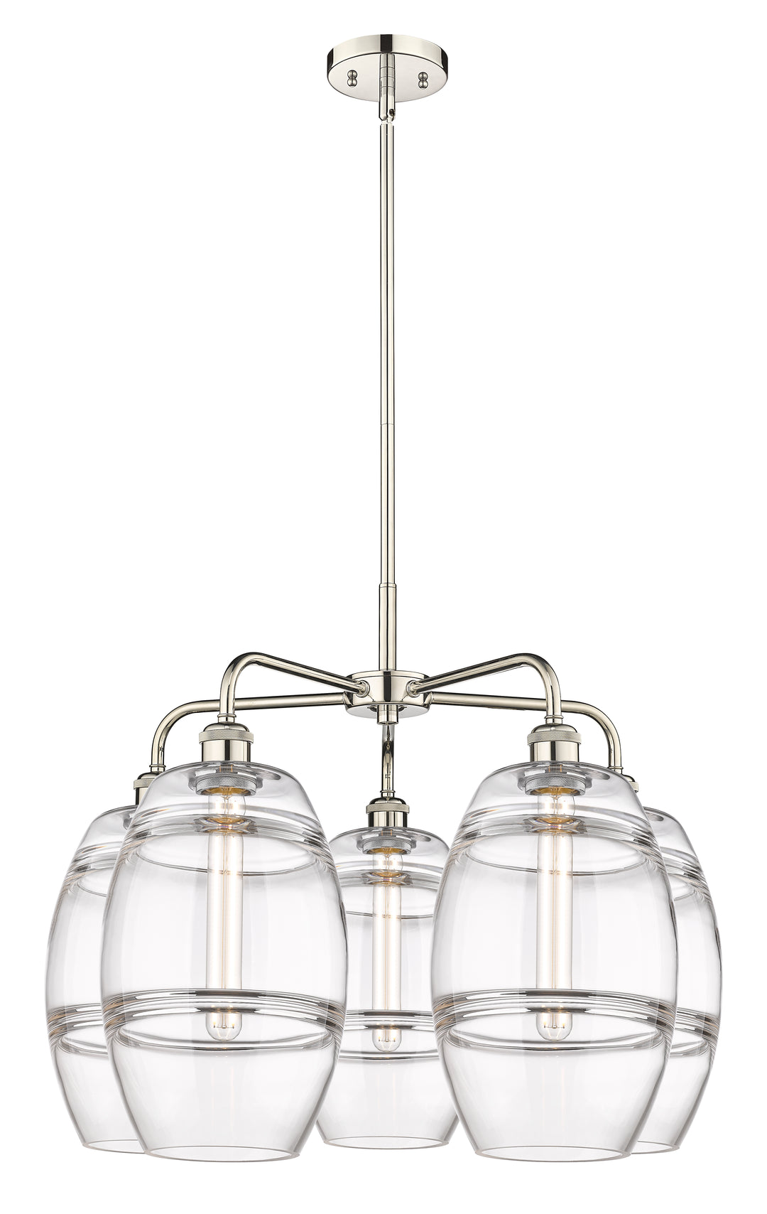 Innovations Lighting Vaz 8" Chandelier - Polished Nickel