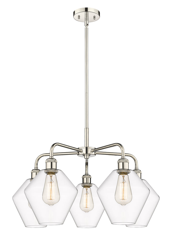 Innovations Lighting Cindyrella 8" Chandelier - Polished Nickel