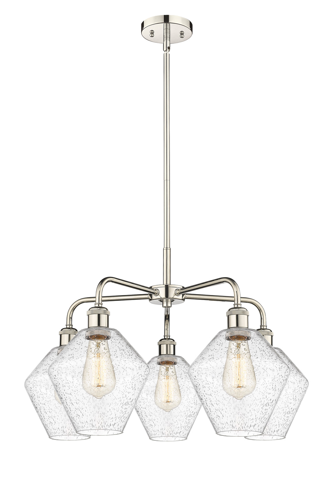 Innovations Lighting Cindyrella 8" Chandelier - Polished Nickel