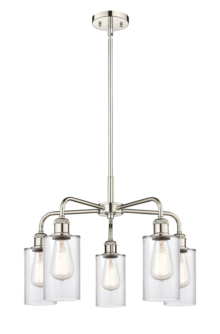 Innovations Lighting Clymer 4" Chandelier - Polished Nickel