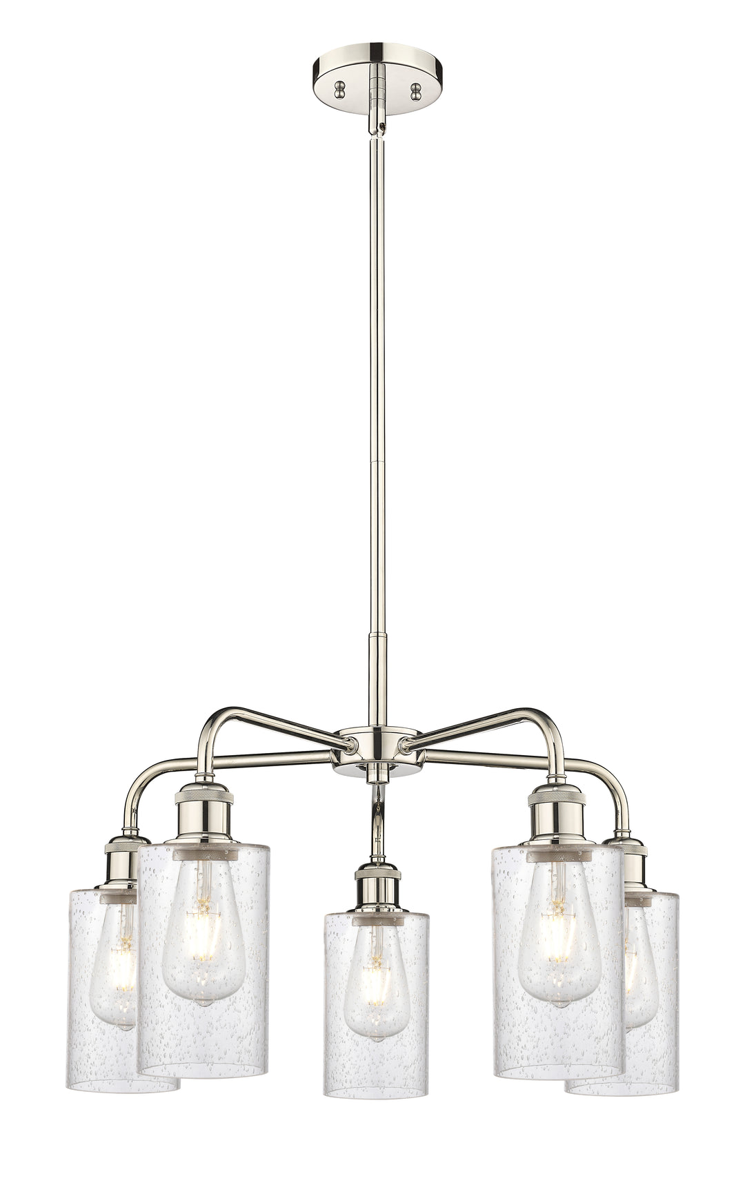 Innovations Lighting Clymer 4" Chandelier - Polished Nickel