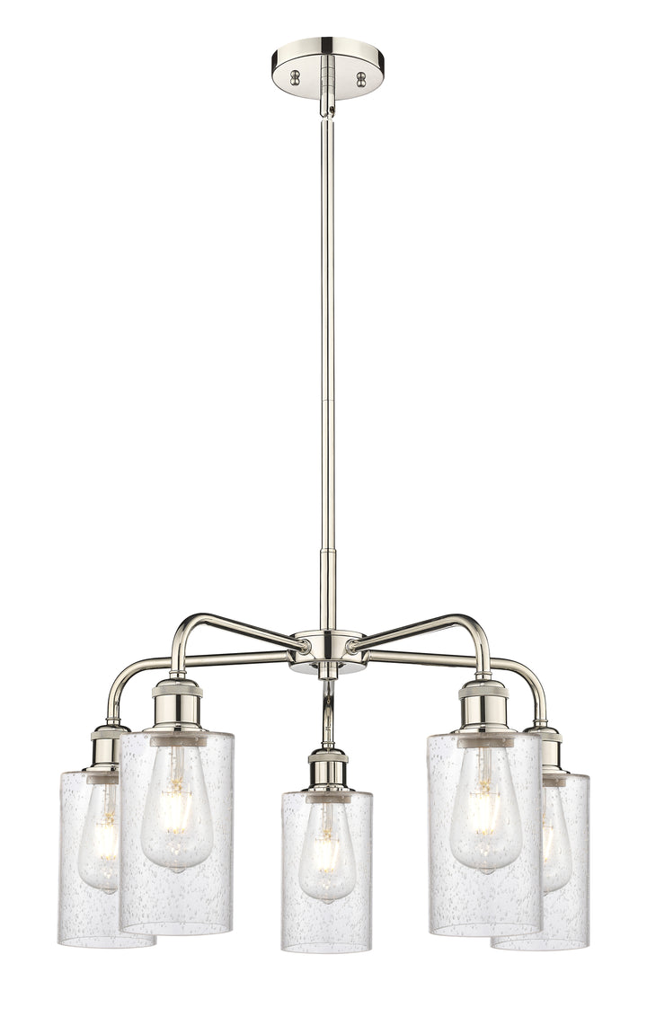 Innovations Lighting Clymer 4" Chandelier - Polished Nickel