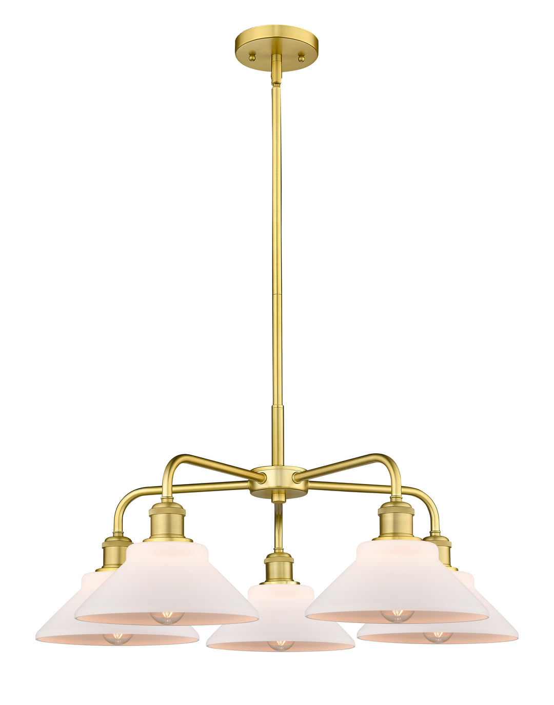 Innovations Lighting Orwell 9" Chandelier - Satin Gold