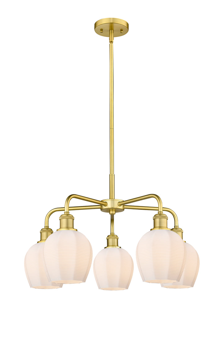 Innovations Lighting Norfolk 6" Chandelier - Satin Gold