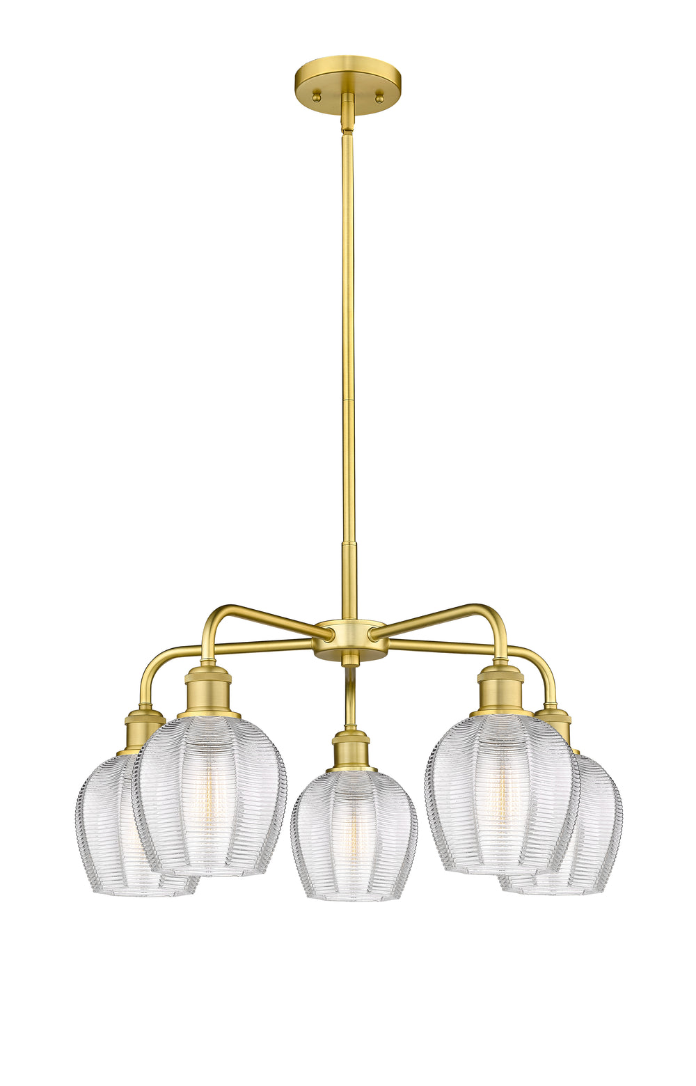 Innovations Lighting Norfolk 6" Chandelier - Satin Gold