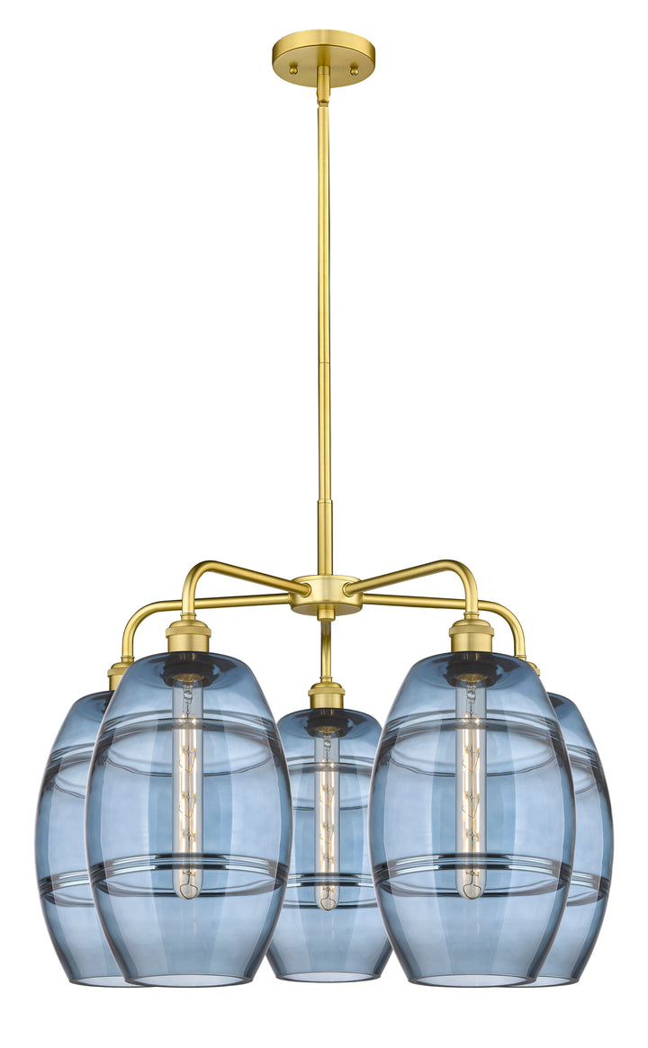 Innovations Lighting Vaz 8" Chandelier - Satin Gold