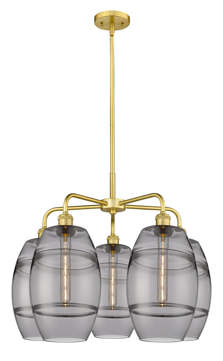 Innovations Lighting Vaz 8" Chandelier - Satin Gold