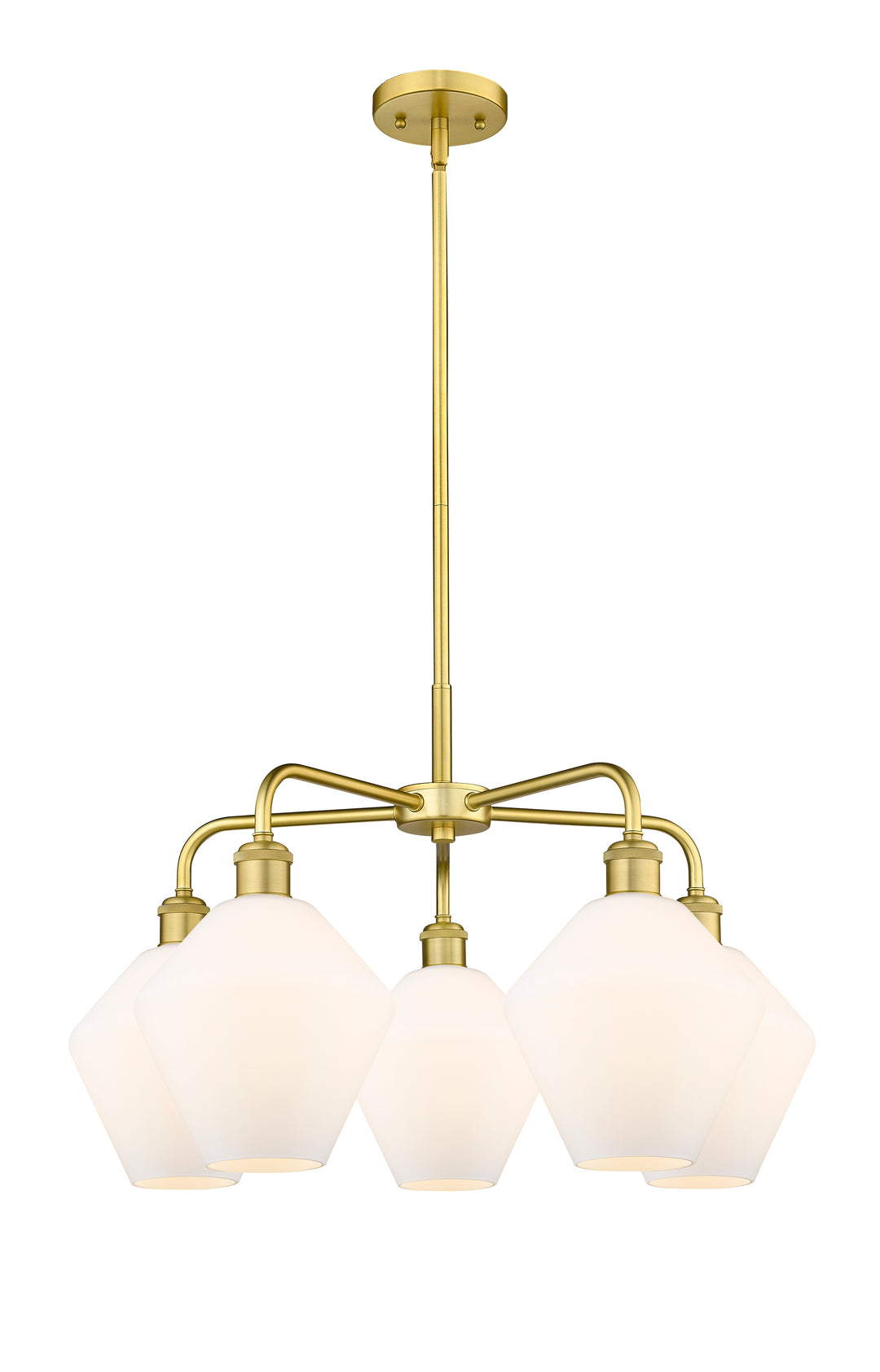 Innovations Lighting Cindyrella 8" Chandelier - Satin Gold