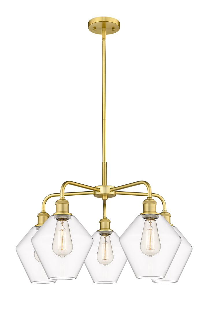 Innovations Lighting Cindyrella 8" Chandelier - Satin Gold