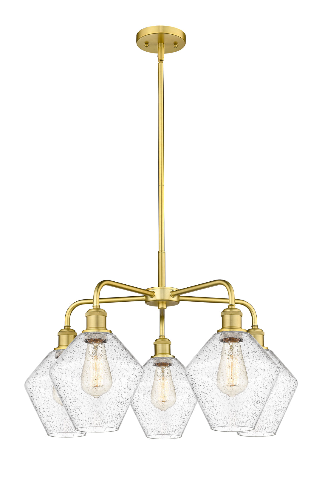 Innovations Lighting Cindyrella 8" Chandelier - Satin Gold