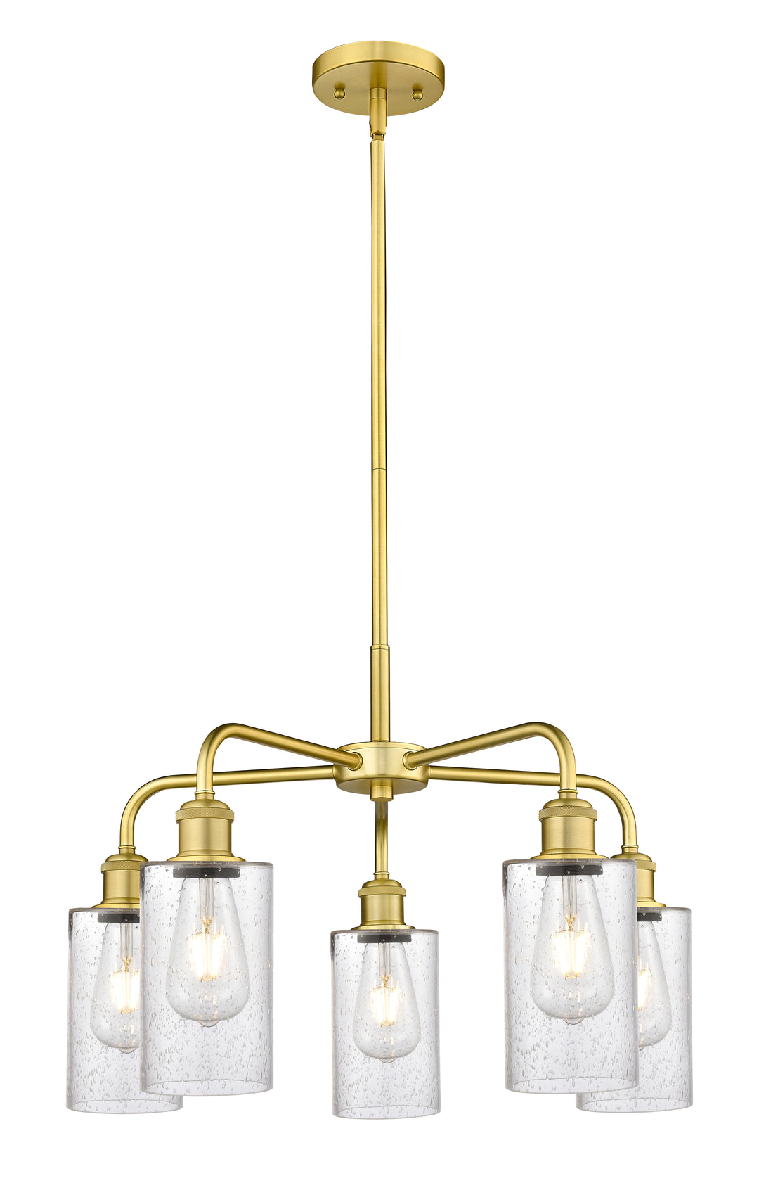 Innovations Lighting Clymer 4" Chandelier - Satin Gold