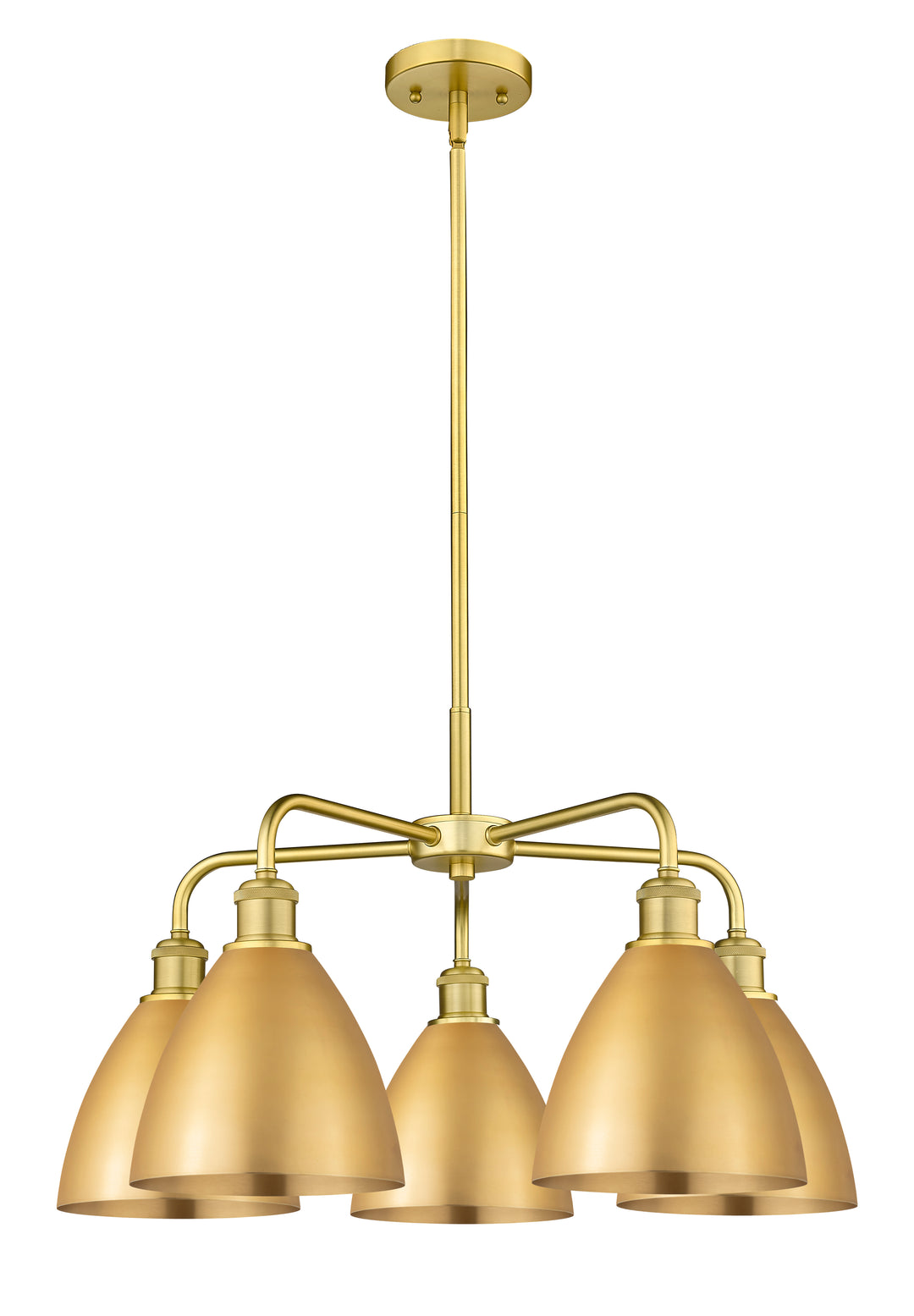 Innovations Lighting Bristol 7.5" Chandelier - Satin Gold Chandeliers Innovations Lighting Default Title  