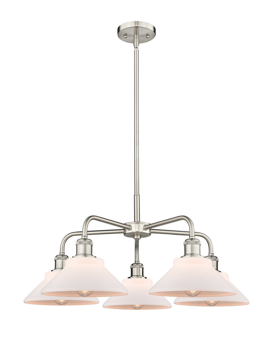 Innovations Lighting Orwell 9" Chandelier - Satin Nickel