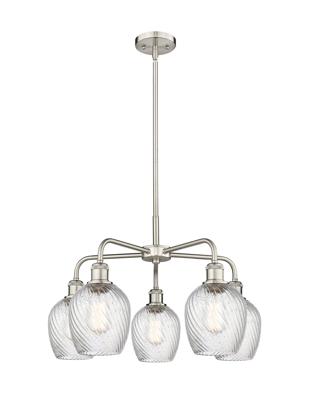 Innovations Lighting Salina 6" Chandelier - Satin Nickel