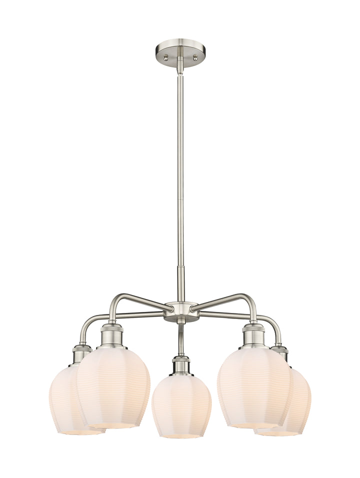 Innovations Lighting Norfolk 6" Chandelier - Satin Nickel