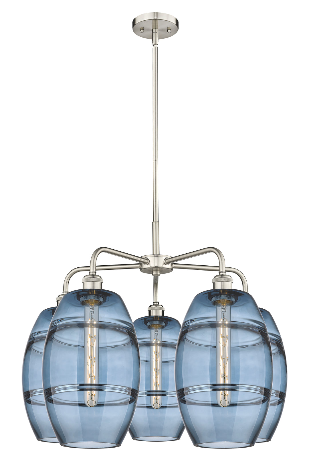 Innovations Lighting Vaz 8" Chandelier - Satin Nickel